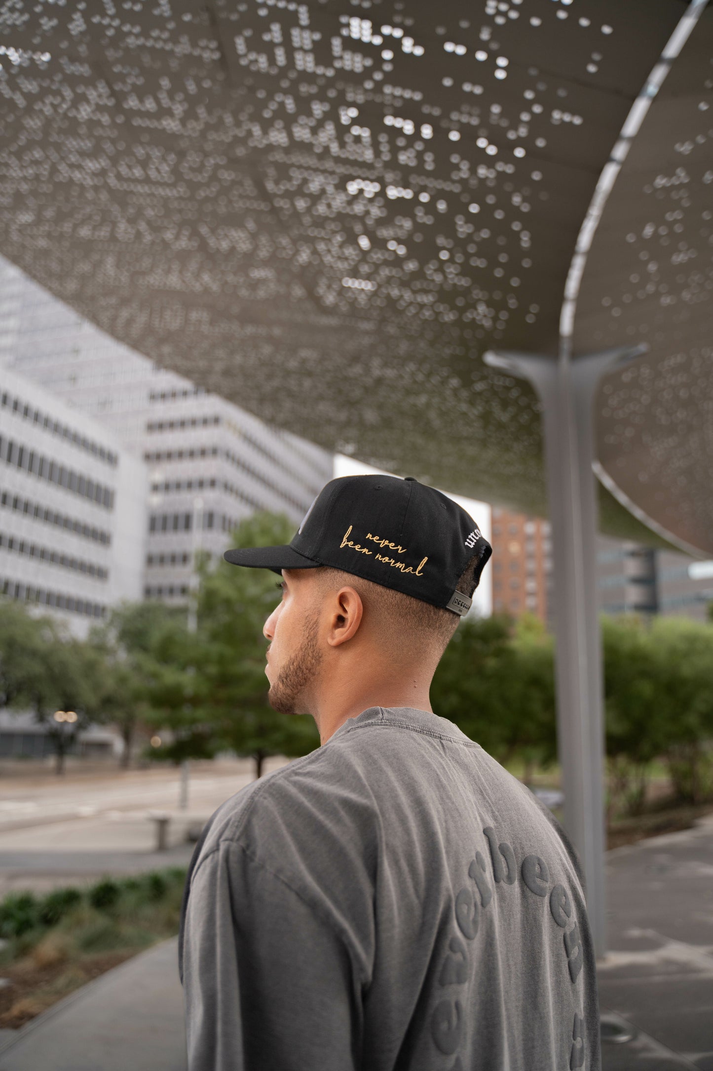 UNCMN A-Frame Snapback Black