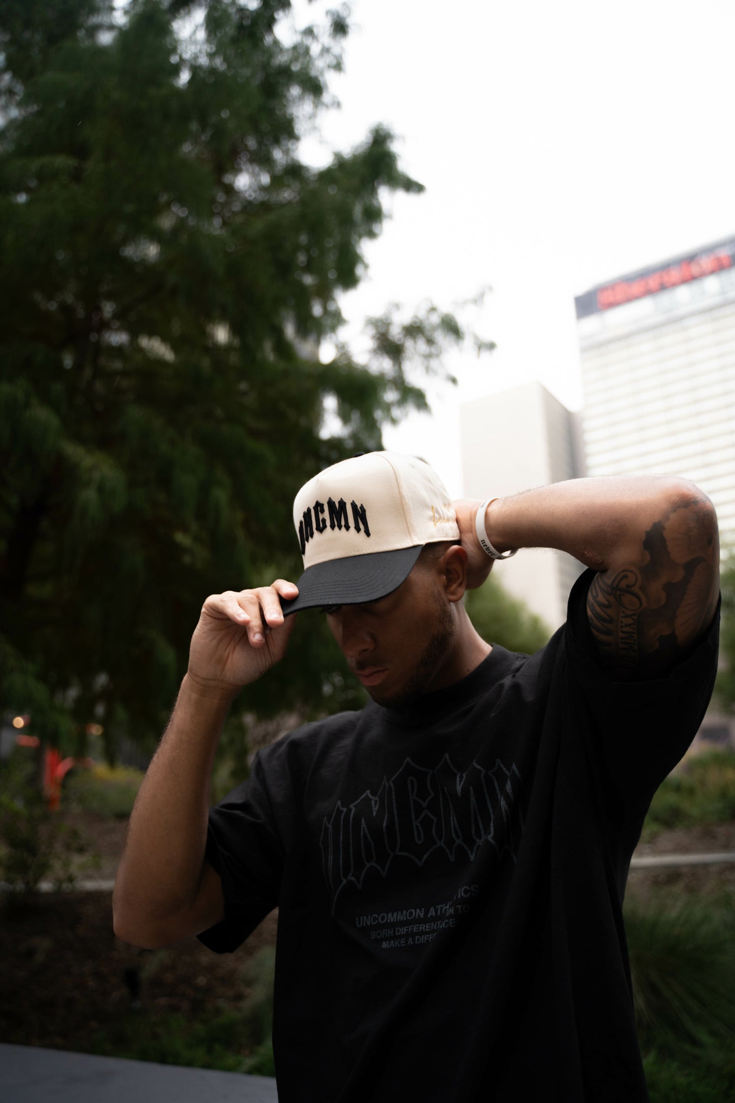 UNCMN A-Frame Snapback Natural