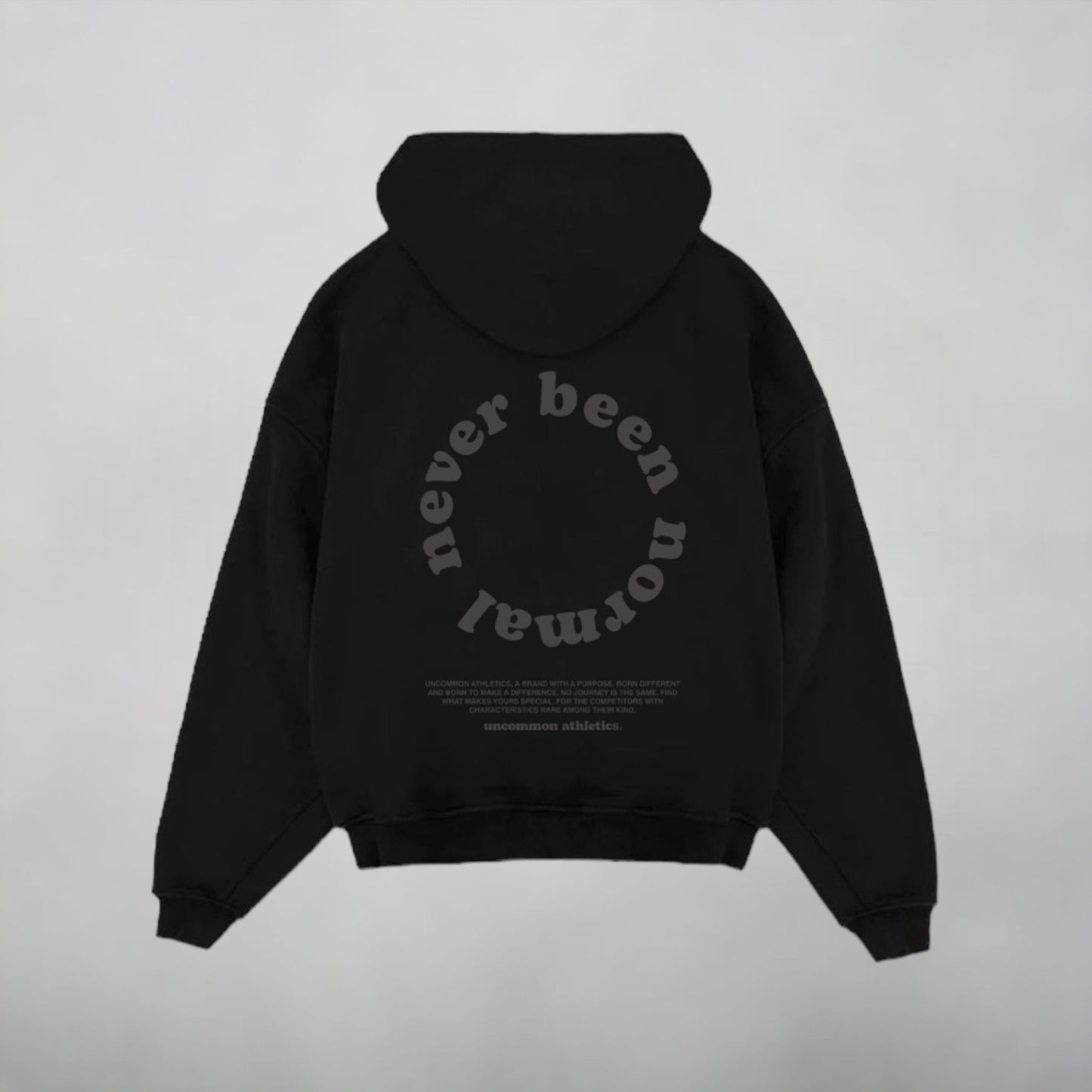 "NBN" Hoodie Onyx Black