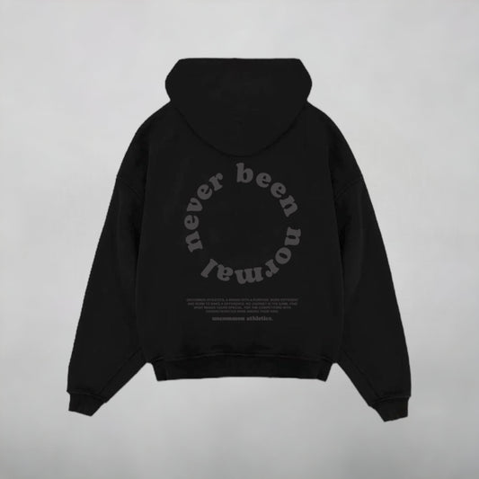 "NBN" Hoodie Onyx Black