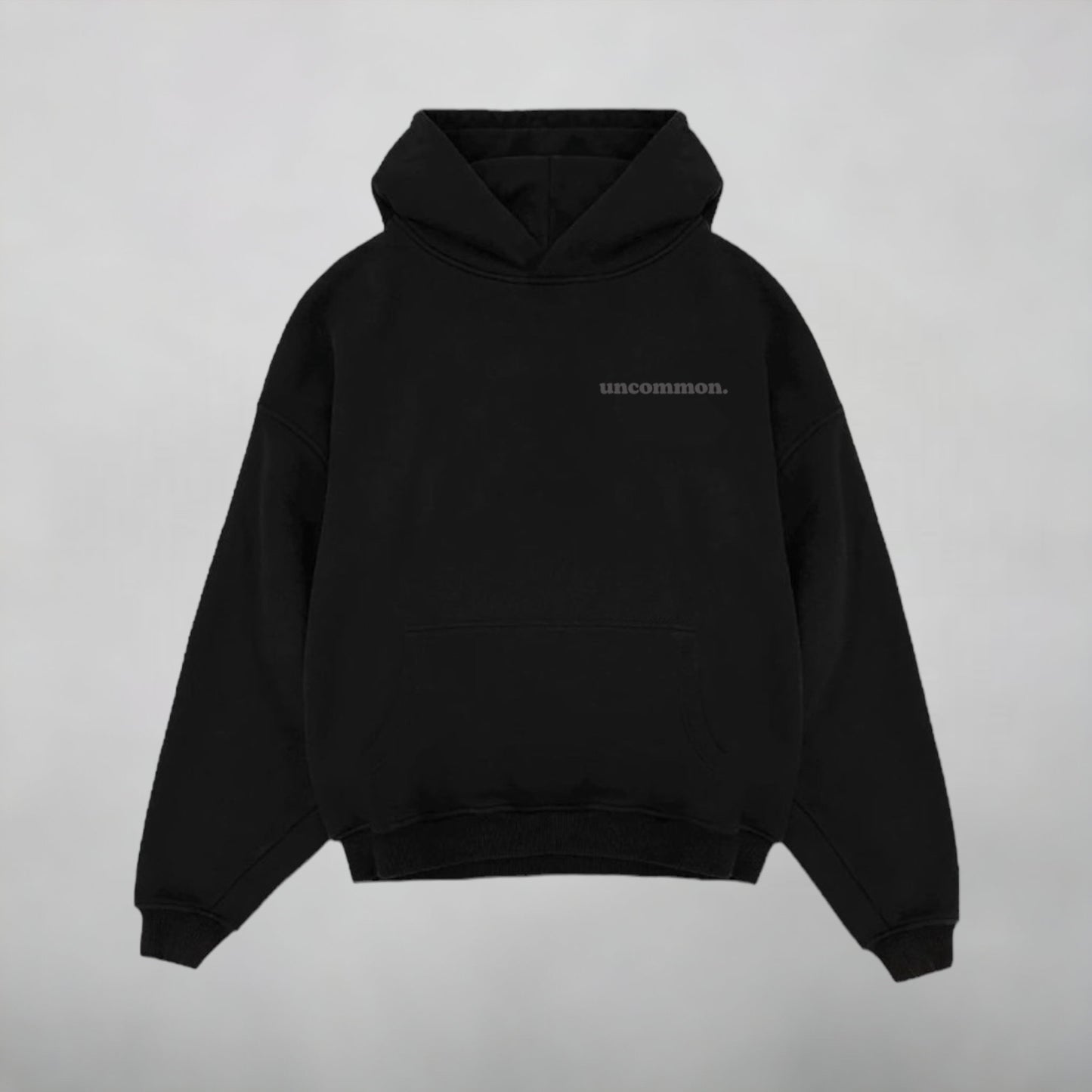 "NBN" Hoodie Onyx Black