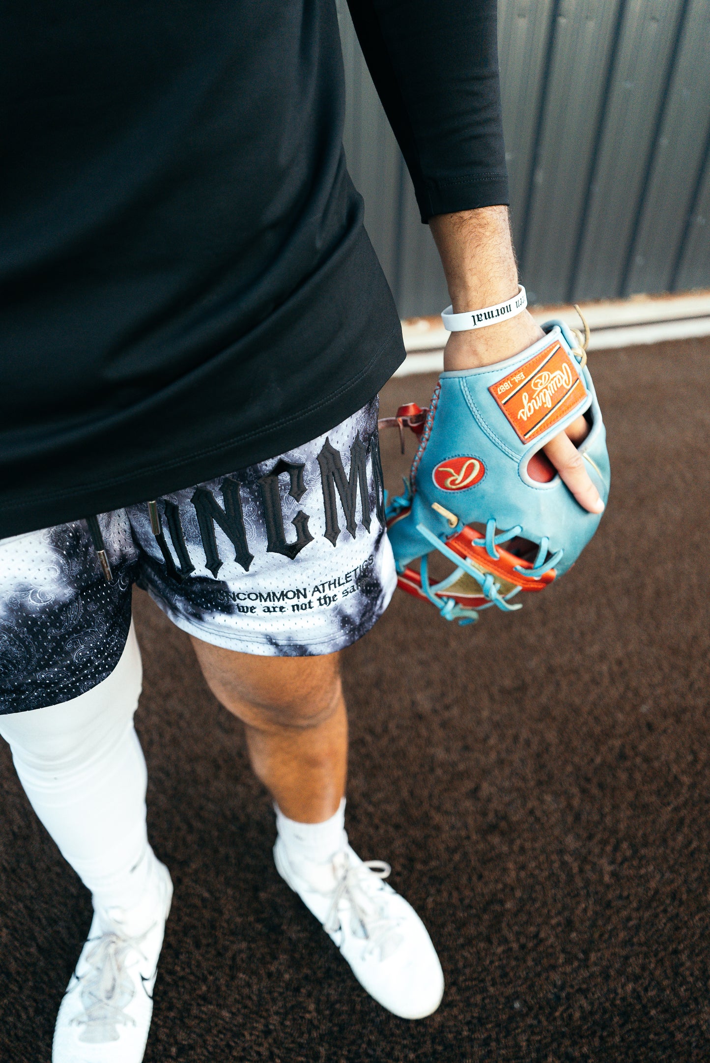 UNCMN Paisley Mesh Shorts