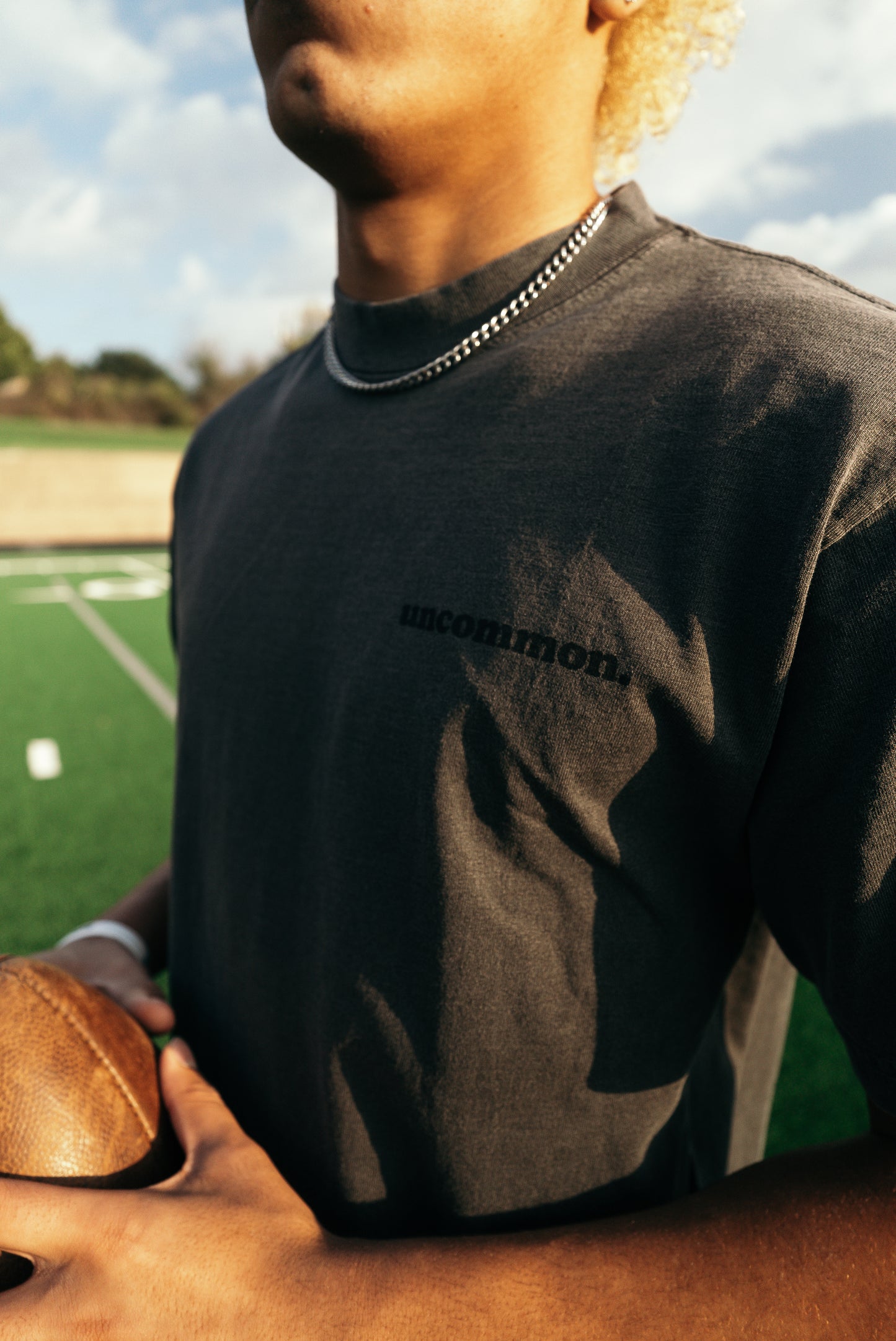 NBN Puff Print Tee Shadow